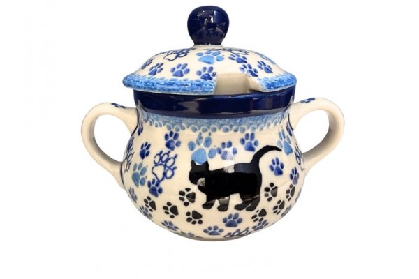 Bunzlau Suikerpot groot 1771X Bunzlau Potten